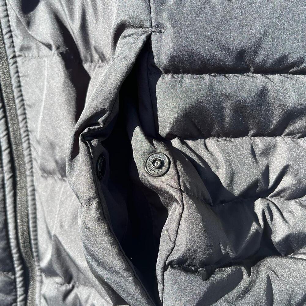 Black Lands’ End Down Vest Preppy Classic Cozy Gorpcore Women's Size Medium NWT - Picture 6 of 8